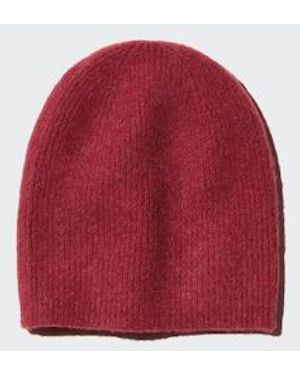 Uniqlo Berretto Filato Soffice - Rosso