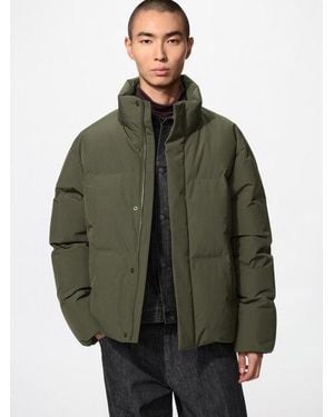 Uniqlo Seamless Down Jacket - Green