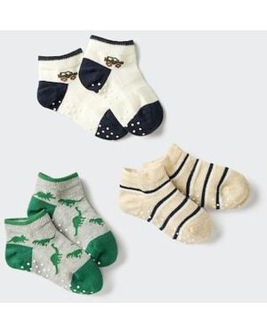 Uniqlo Short Socks (3 Pairs) - White