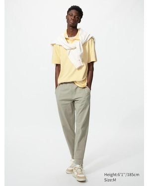 Uniqlo Pantaloni Tuta Ultra Elasticizzati - Bianco