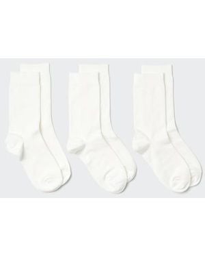 Uniqlo Socks (3 Pairs) - White