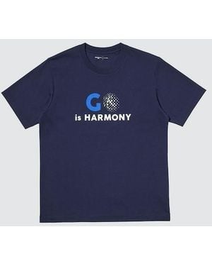 Uniqlo Peace For All Graphic T-Shirt (Ichiriki) - Blue