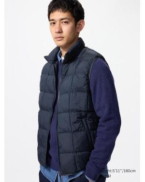 Uniqlo Puffertech Chaleco - Azul