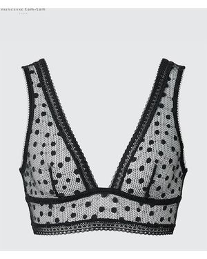 Uniqlo Mesh Bh (Spitze) - Schwarz