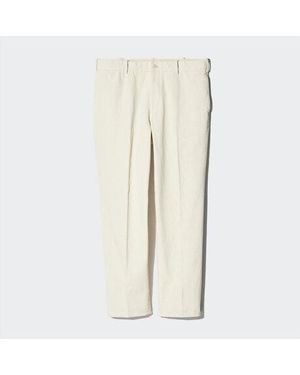 Uniqlo Smart 7/8 Hose (Cord, Lang) - Mehrfarbig