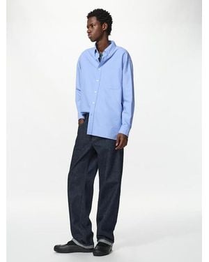 Uniqlo Vaquero Selvedge Recto (Largo) - Azul