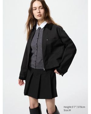 Uniqlo Chaqueta Corta - Negro