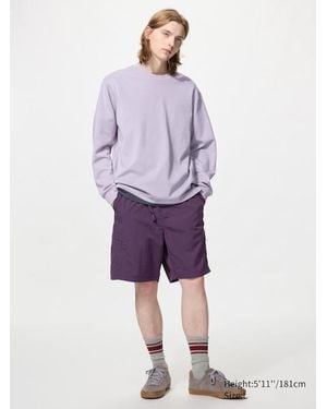 Uniqlo Pantalón Corto - Morado