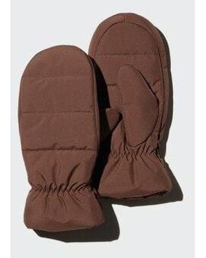Uniqlo Heattech Fäustlinge (Gefüttert) - Braun