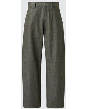 Uniqlo Vaquero Barrel (Largo) - Verde