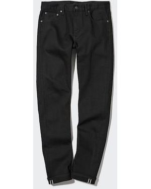 Uniqlo Selvedge Stretch Slim Fit Jeans - Black