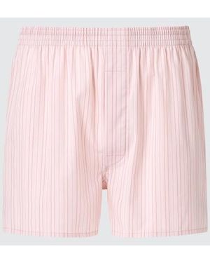 Uniqlo Woven Trunks (Stripe) - Pink