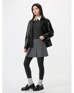 Uniqlo Heattech Medias Térmicas Moldeadoras (60 Denier) - Negro