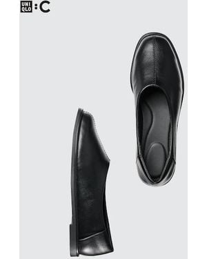 Uniqlo Square Flat Shoes - White