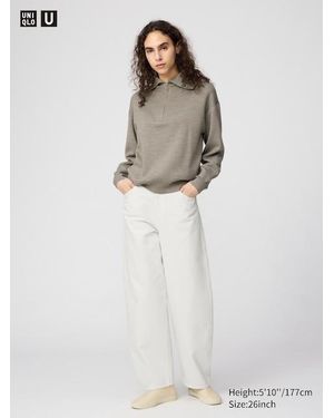 Uniqlo Curve Trousers (Longer) - White