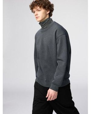 Uniqlo Sudadera Oversize - Gris