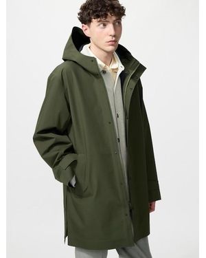 Uniqlo Blocktech Coat - Green