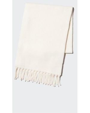 Uniqlo Soufflé Yarn Chunky Stole - Natural