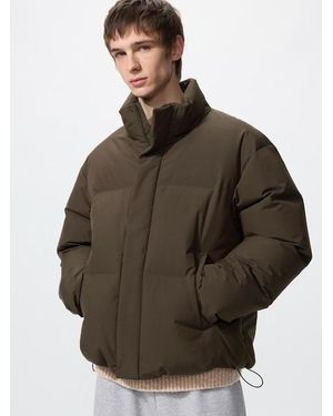 Uniqlo Seamless Down Jacket - Brown