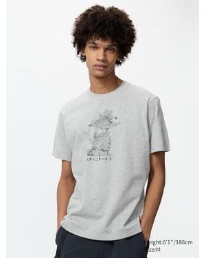 Uniqlo Manga Ut Shueisha 100Th T-Shirt (Hunter X Hunter) - Grau