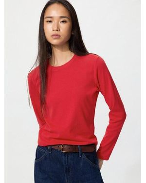 Uniqlo Mini T-Shirt (Long Sleeve) - Red
