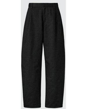 Uniqlo Barrel Trousers (Longer) - Black