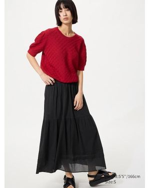 Uniqlo Tiered Maxi Skirt