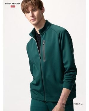 Uniqlo Dry Stretch Sweat Jacket - Green