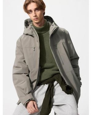 Uniqlo Hybrid Down Parka - Grey