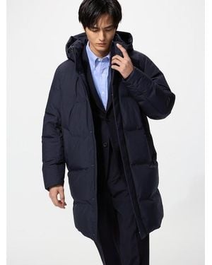 Uniqlo Seamless Down Coat - Blue