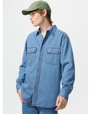 Uniqlo Denim Shirt - Blue