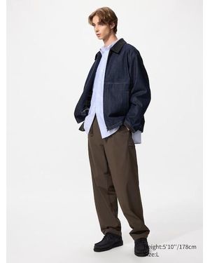 Uniqlo Geared Trousers - Blue