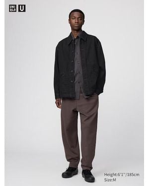 Uniqlo Airism Pantalón Jogger Algodón - Negro