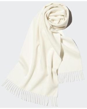 Uniqlo Kaschmir Schal - Weiß