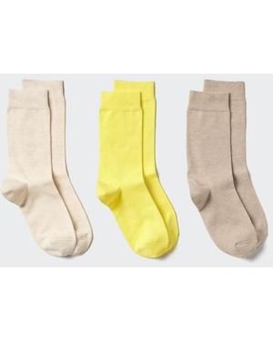 Uniqlo Socks (3 Pairs) - White