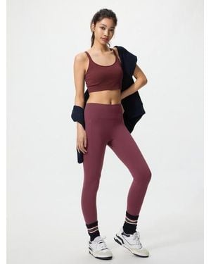 Uniqlo Leggings Ultraelásticos Deportivos - Rojo