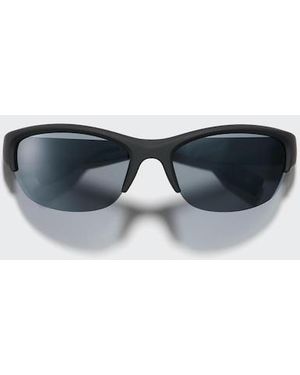 Uniqlo Sports Sunglasses (Half Rim) - Blue