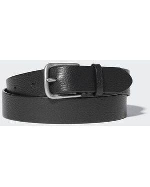Uniqlo Cinturón Vintage - Negro