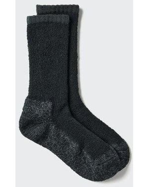 Uniqlo Calze Termiche Heattech Pile Soft - Nero