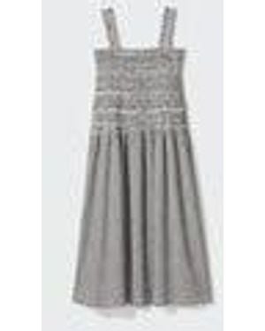Uniqlo Shirring Dress (Sleeveless) - Grey