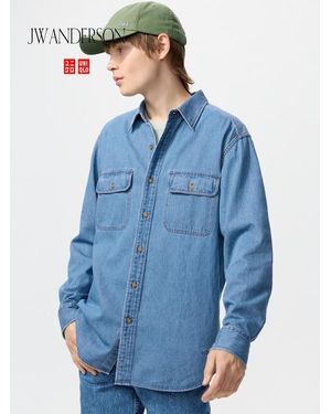 Uniqlo Denim Shirt - Blue