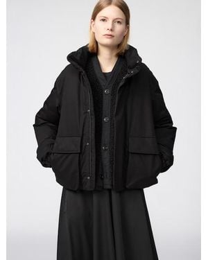 Uniqlo Hybrid Down Short Jacket - Black