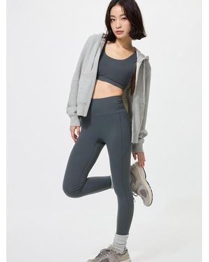 Uniqlo Ultra Stretch Active Leggings (Shorter) - Blue