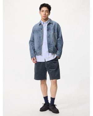 Uniqlo Corduroy Easy Shorts - Blue