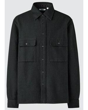 Uniqlo Camicia Cotone Soft - Nero