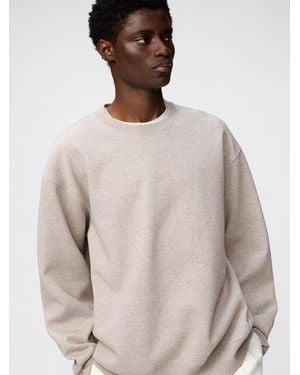 Uniqlo Sudadera Oversize - Neutro