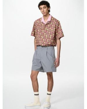 Uniqlo Pleated Shorts - White