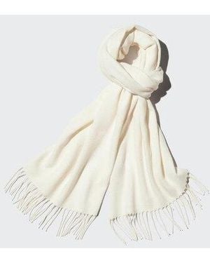 Uniqlo Heattech Scarf - White