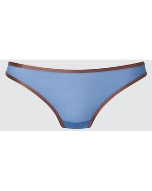Uniqlo Slip (Mesh, Colourblock) - Blau