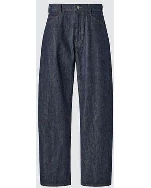 Uniqlo Vaquero Barrel (Largo) - Azul